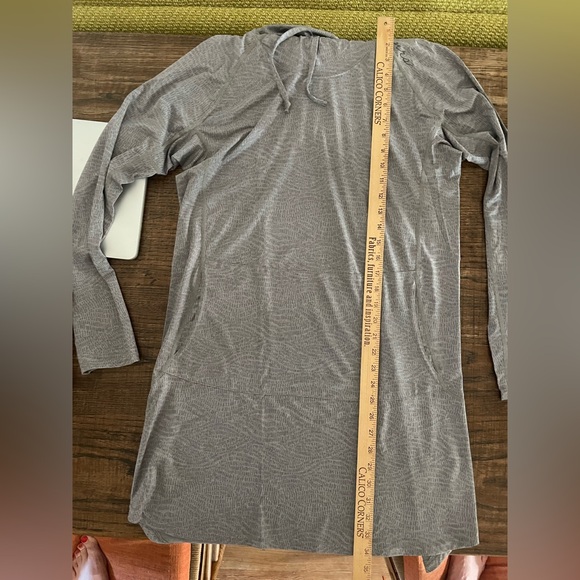 NWOT NRS silk weight hoodie dress UPF 50, size large. - Picture 6 of 7